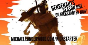 Genrenauts Kickstarter card